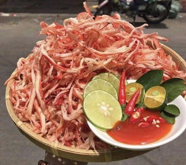 sỉ 1kg mực hấp nước cốt dừa