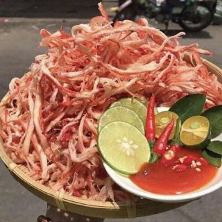 sỉ 1kg mực hấp nước cốt dừa