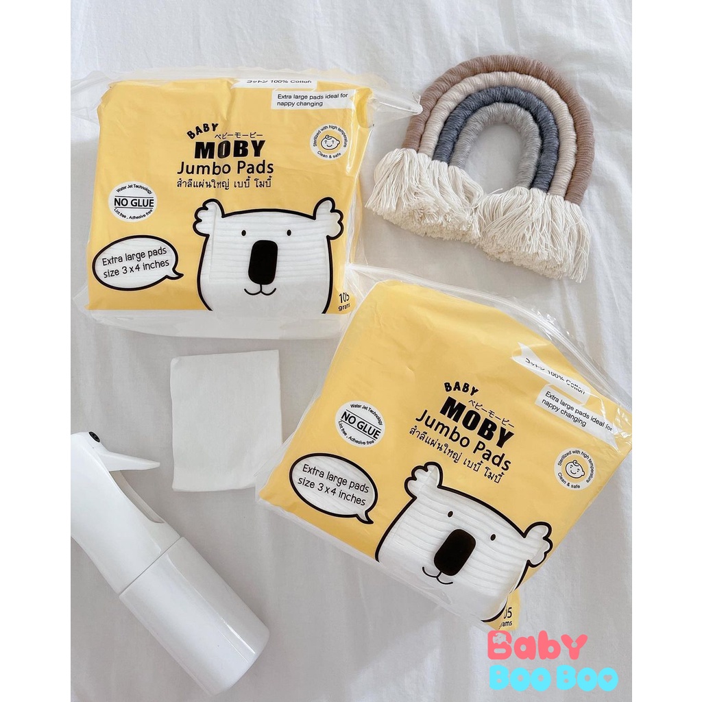 Khăn khô đa năng Moby Thái Lan Cotton Pads