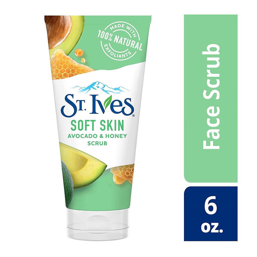 Sữa rửa mặt sáng da, tẩy tế bào chết St.Ives Scrub 170g