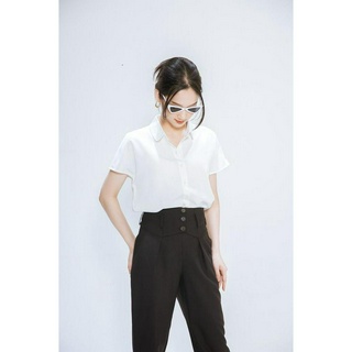 Quần baggy cạp kiểu 1KH CCHAT