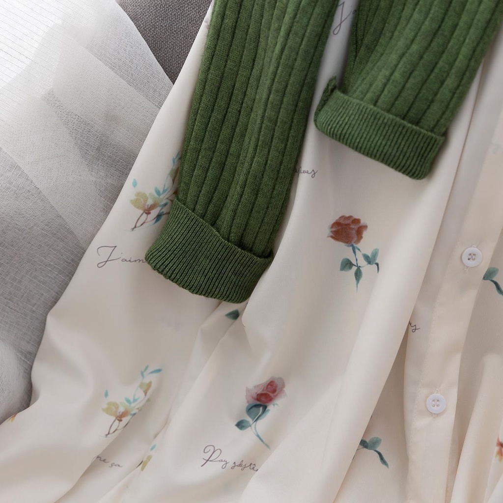 NRVP Áo sơ mi dáng rộng nhiều màu sắc thời trang mùa hè dành cho