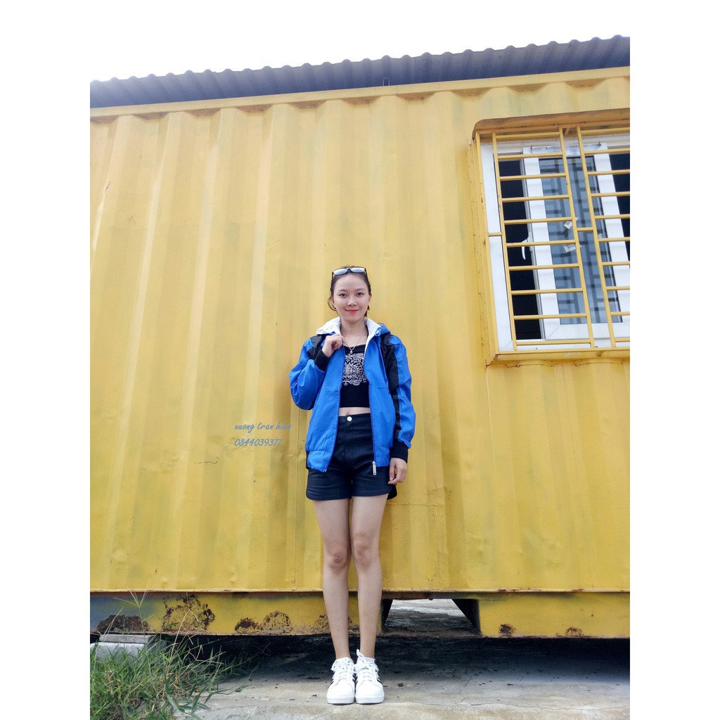 Áo khoác dù nam nữ raplang