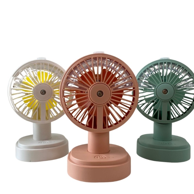 Quạt phun sương mini để bàn xoay 360 độ loại 1 | BigBuy360 - bigbuy360.vn