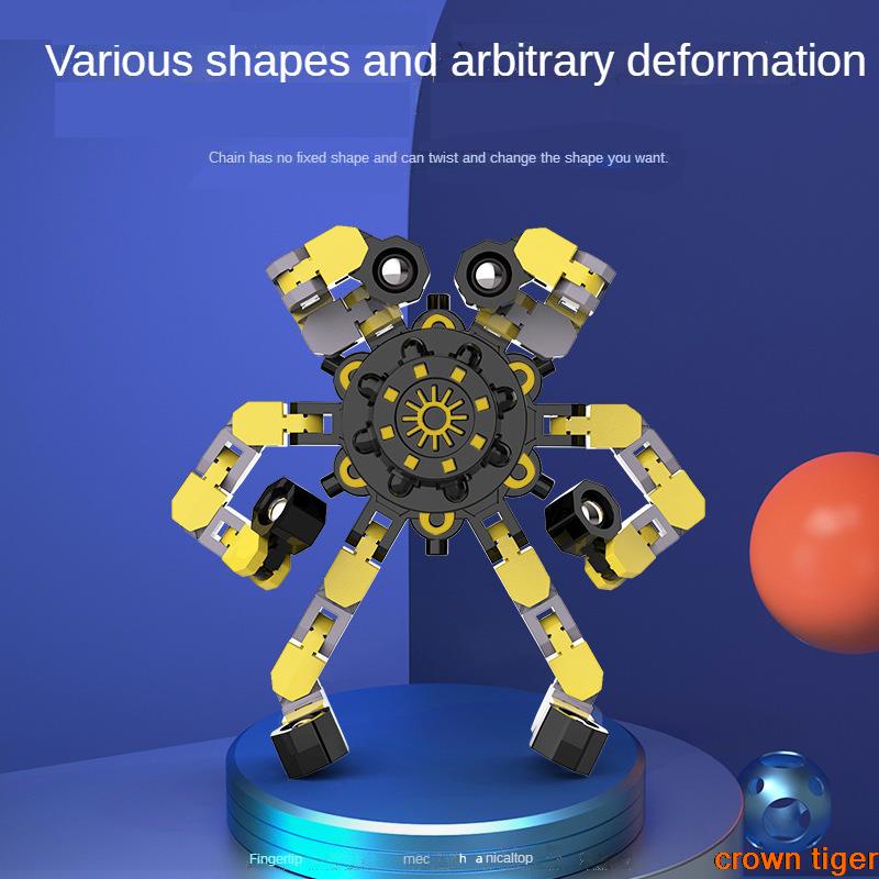 Con Quay Đồ Chơi Fidget Spinner Edc Ketting Vingertop GiúP GiảM Stress