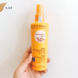 Xịt chống nắng bioderma photoderm max spf 50+ 200ml