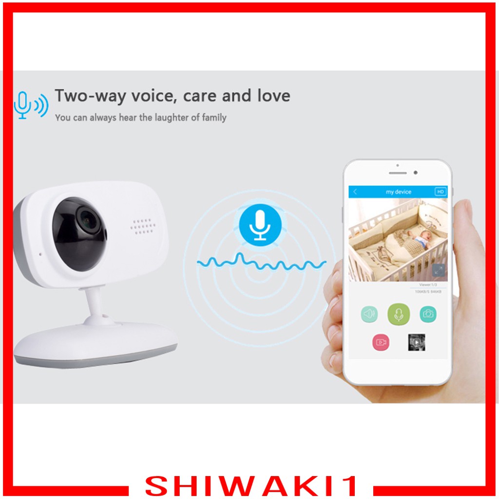 Camera An Ninh Không Dây Ip 720p Wifi 2 Chiều Chất Lượng Cao