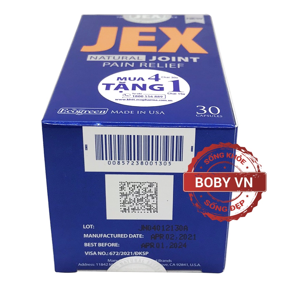 Jex Max hỗ trợ người bị bệnh viêm khớp - giúp bổ khớp, tái tạo sụn khớp