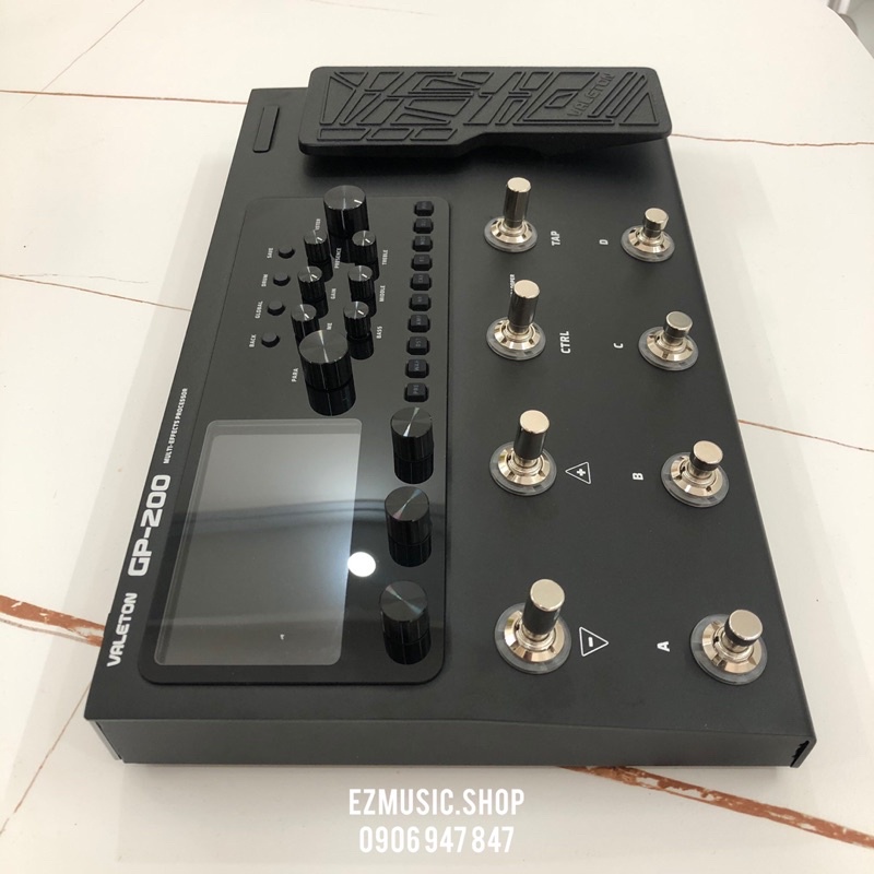 Phơ Bàn chuyên nghiệp Valeton GP-200 cho Guitar điện-Bass- Acoustic