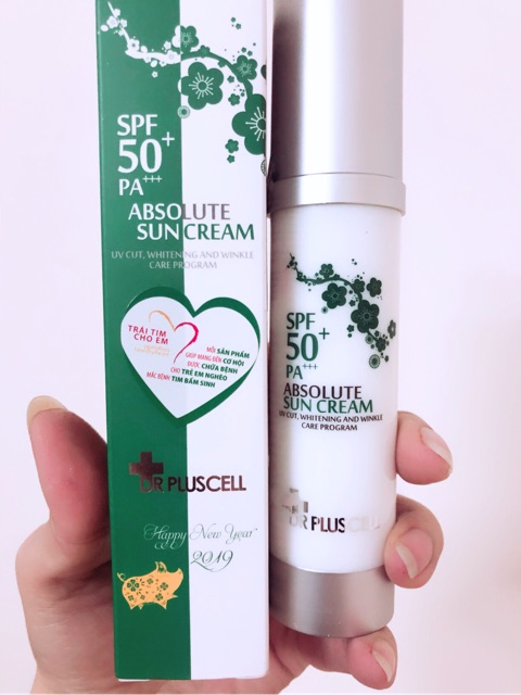 KEM CHỐNG NẮNG ABSOLUTE SUN CREAM DR PLUSCELL