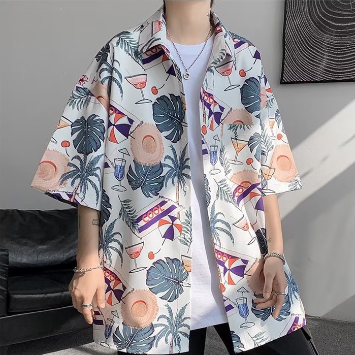 áo sơ mi nam thời trang lụa áo tập gym unisex áo sơ mi nữ chất đũi cao cấp phong cách Hàn Quốc áo sơ mi cộc tay nam from rộng Áo sơ mi trẻ tuổi áo khoác sơ mi nam