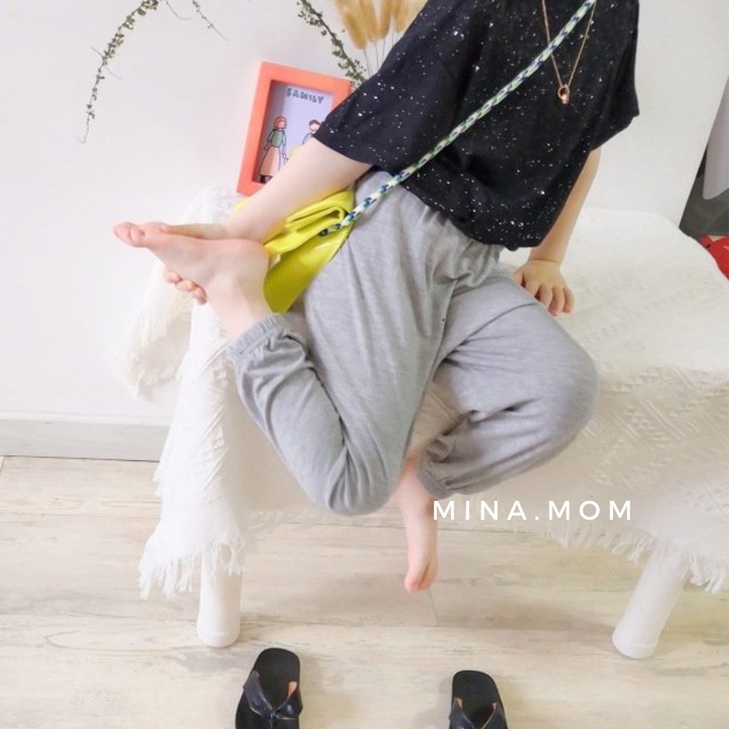 Quần dài cho bé chống muỗi, mát, nhẹ quần dài bé trai bé gái mina.mom