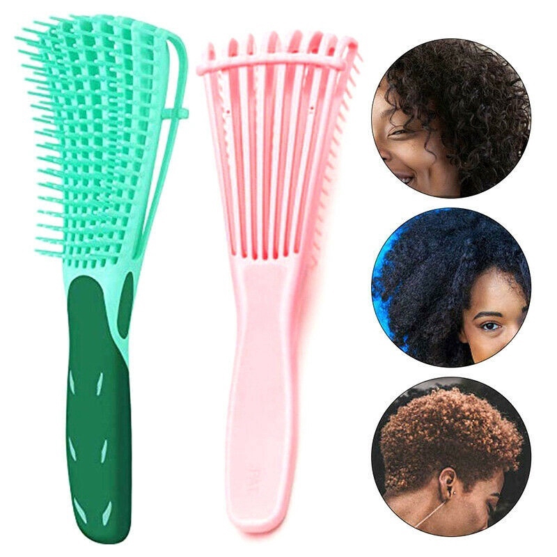 Massage Scalp Hair Brushes / Women Detangle Hair Hairbrush / Detangler Comb for Natural,Curly,Straight,Wet or Dry Hair