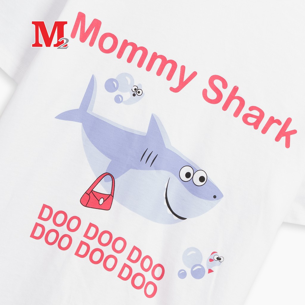 Áo thun nữ gia đình Mommy Shark, Grandma Shark K0030480 Thời trang M2