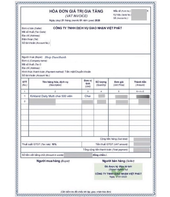 [Date 2023] Viên Uống bổ sung Vitamin và Khoáng Chất tổng hợp Kirkland Daily Multi chai 500 viên | Thế Giới Skin Care