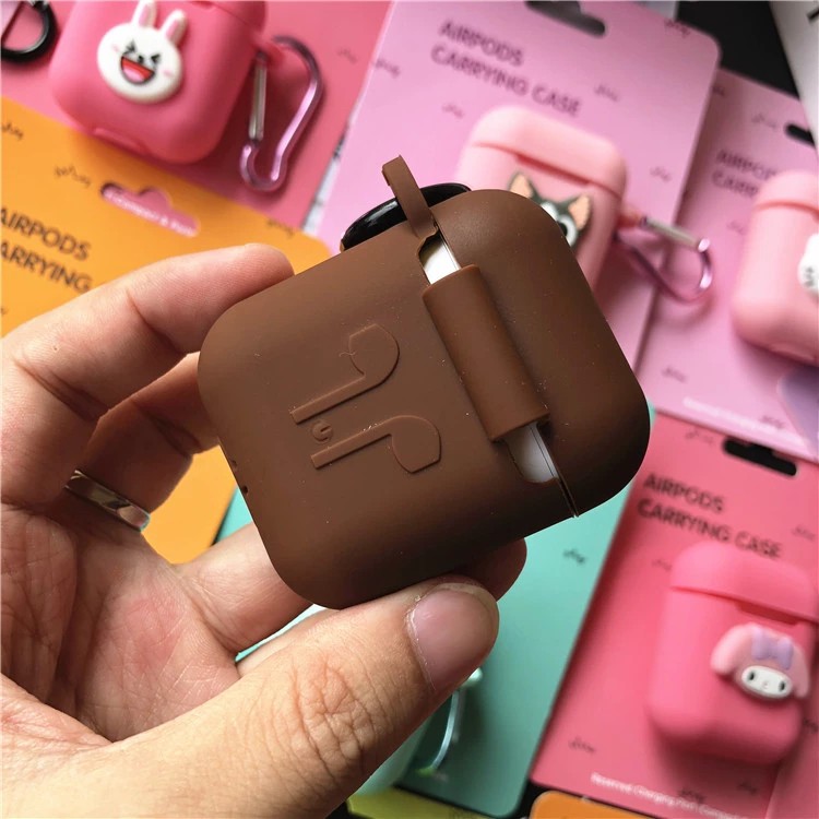 [Được chọn mẫu] Vỏ ốp case bảo vệ airpod airpods chống va đập in hình hoạt hình dễ thương