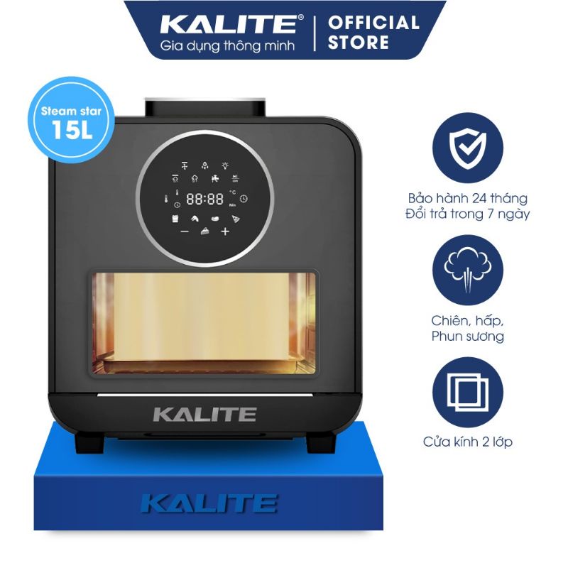 Nồi chiên không dầu Kalite Steam Star 15L