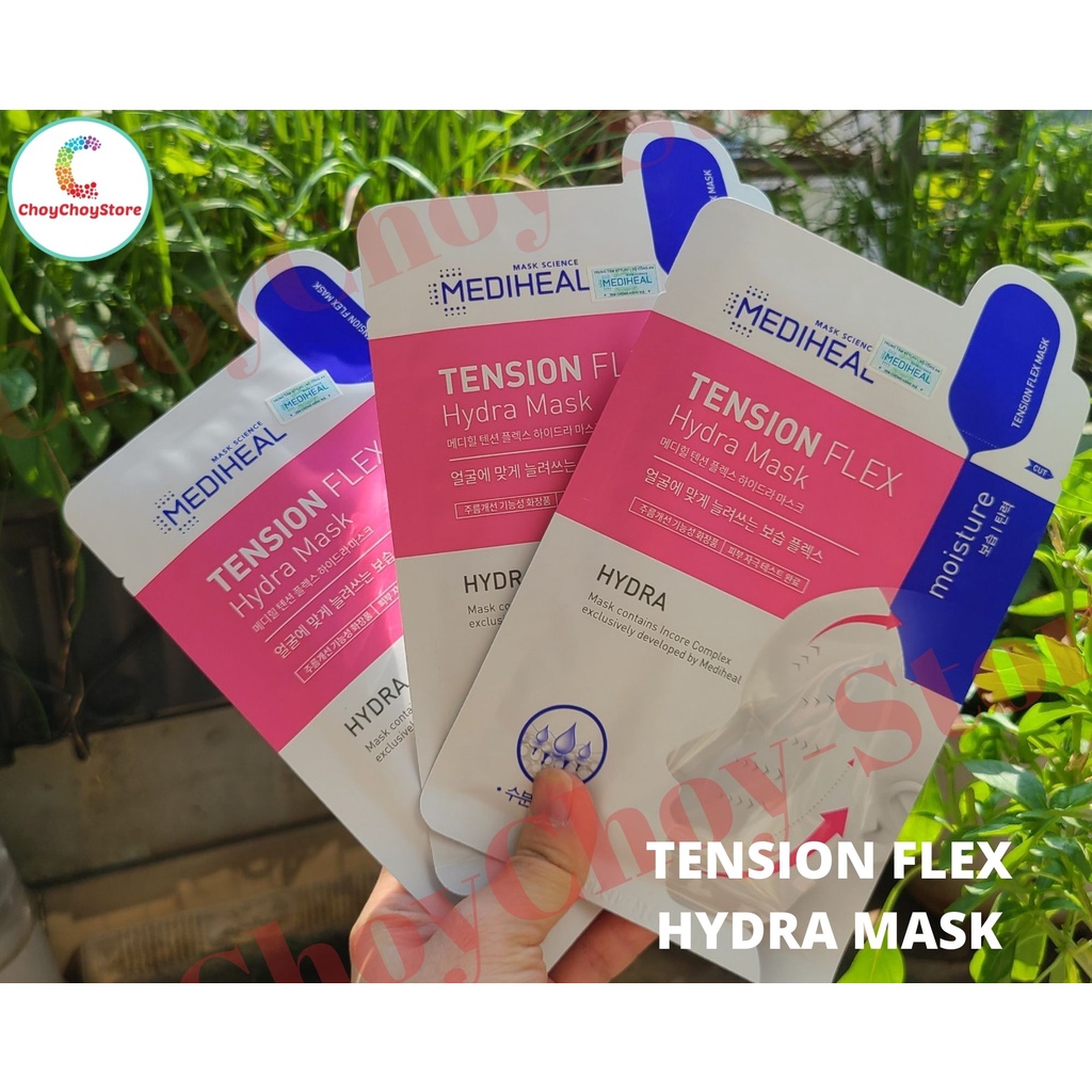 [PP MEDIHEAL VN] MEDIHEAL Tension Flex Hydra Mask Mặt Nạ Giấy Nâng Cơ Cấp Ẩm Da