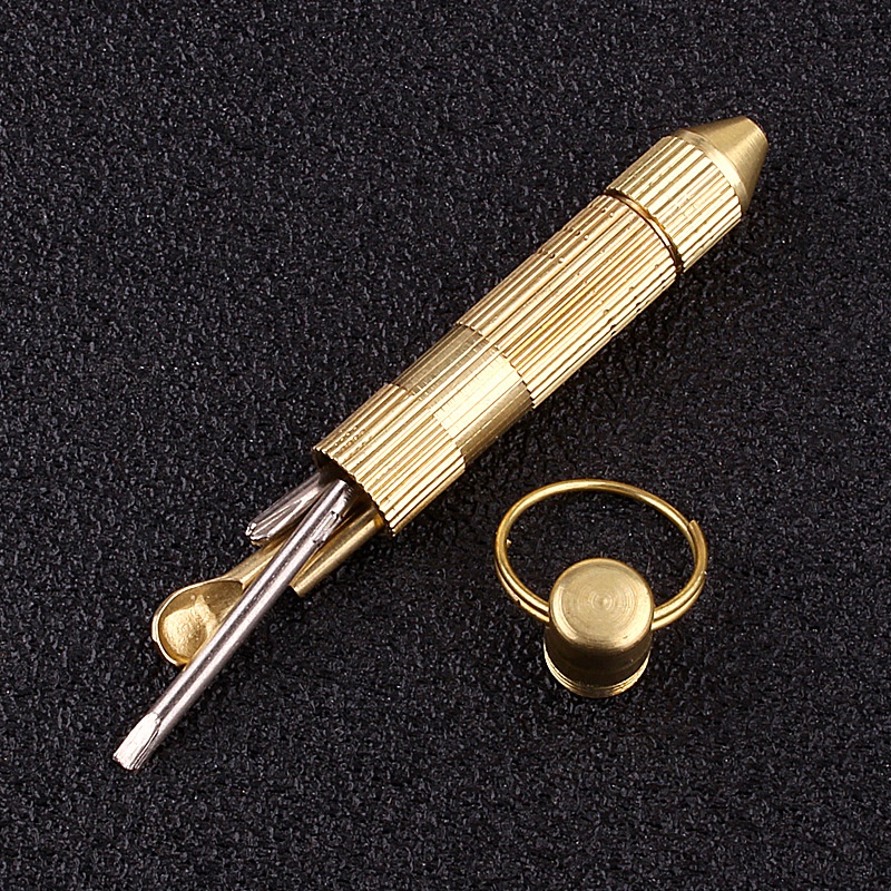 Dụng cụ lấy ráy tai đa năng 4in1 kèm móc khóa tiện lợi