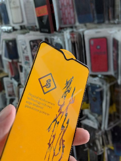 Cường lực 6D Samsung Galaxy M20 Full Màn Full Keo ôm màn 2.5D trơn mượt ( tặng keo mép )