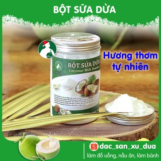 Bột Sữa Dừa Cocofarm Nguyên Chất Không Đường 200g