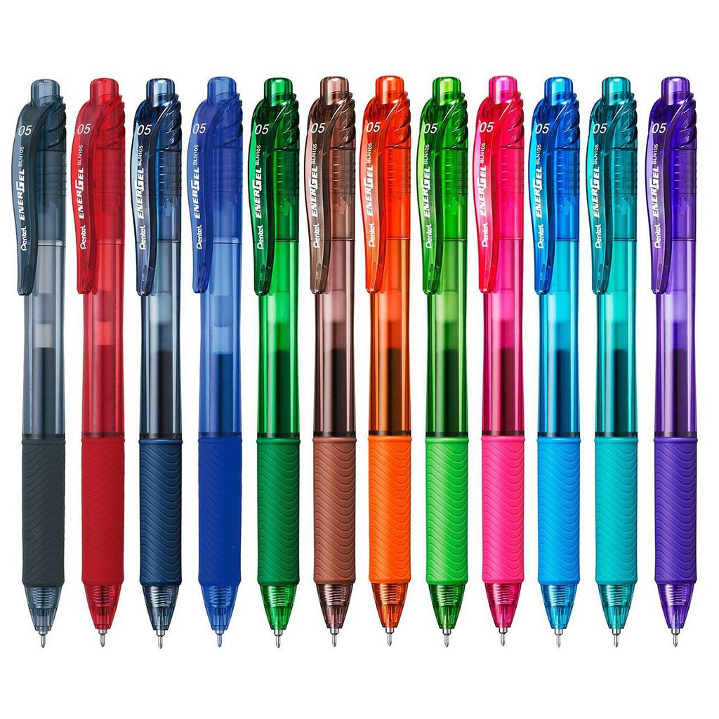 Bút bi gel bấm Pentel Energel BLN105 (0.5mm)