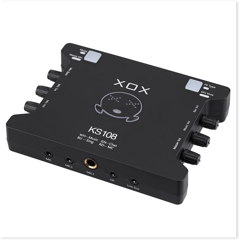 [COMBO TIẾT KIỆM] Micro thu âm cao cấp Max 79 - Soundcard xox KS108