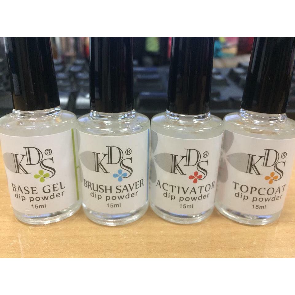 Set 4 chai bột nhúng KDS 15ml/chai