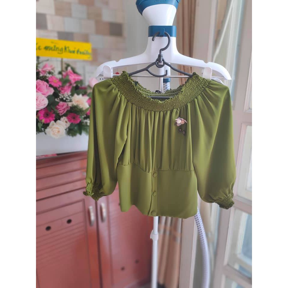 Áo kiểu lụa sang trọng