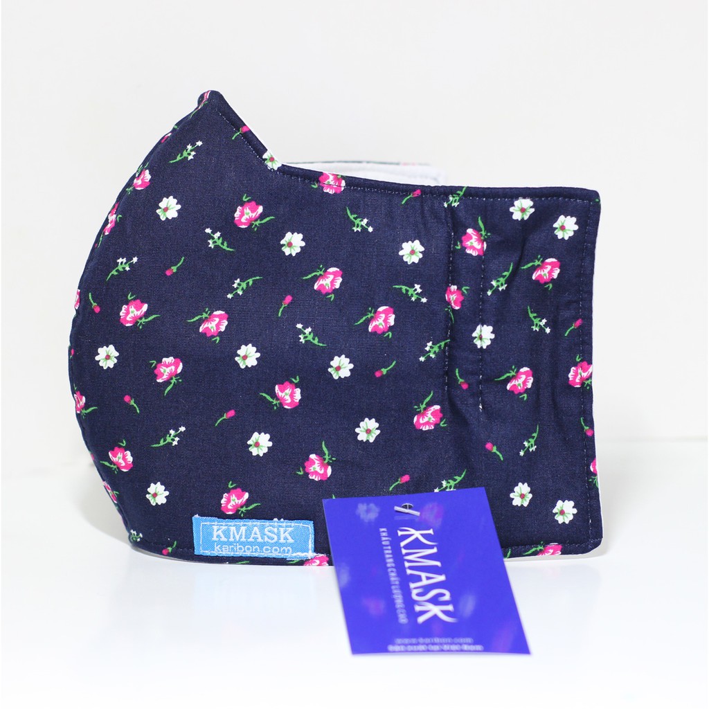 Khẩu trang che tai Karibon Kmask 3 lớp tiêu chuẩn QCVN 01:2017/BTC | BigBuy360 - bigbuy360.vn