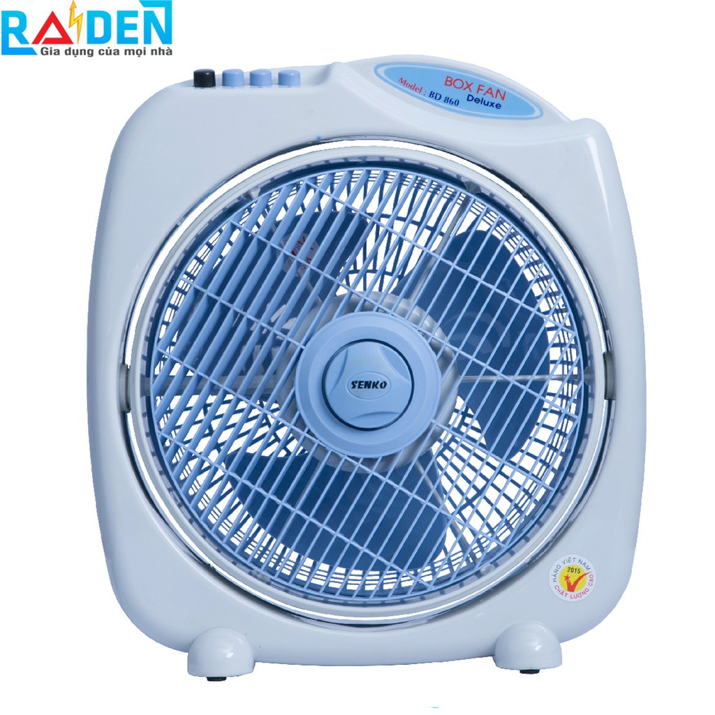 Quạt bàn đảo 3 tấc 40W Senko BD860 / BD1012 (Màu ngẫu nhiên)