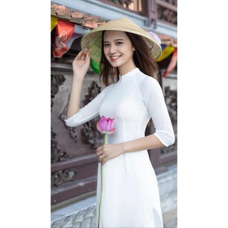 Áo Dài Đồng Phục - Chất Lụa Nhập Cao Cấp