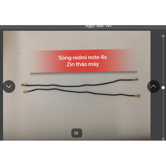 Dây sóng Redmi note 4x - Xiaomi ( Zin tháo máy)