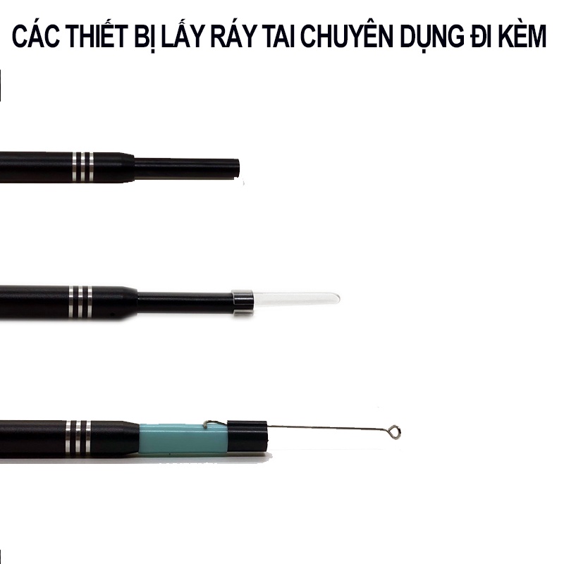 Bộ Lấy Ráy Tai Có Camera Cao Cấp 3 Trong 1 Soi Tai Mũi Miệng | BigBuy360 - bigbuy360.vn