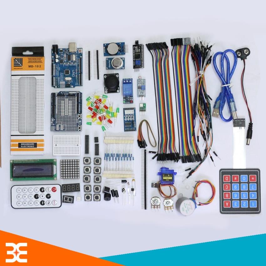 Hot Combo Bộ Kít Arduino Uno R3 Full V3 -2020 (BH 06 Tháng)