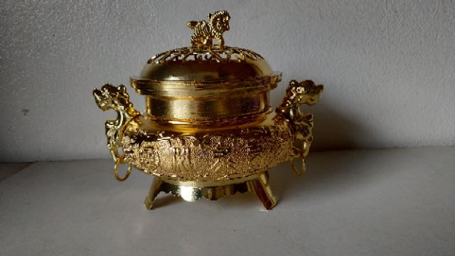 Lư trầm mini 15x15 cm