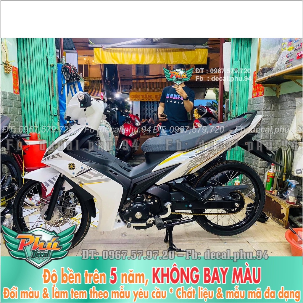 Tem Rời Exciter 2006 full trắng (K) -1