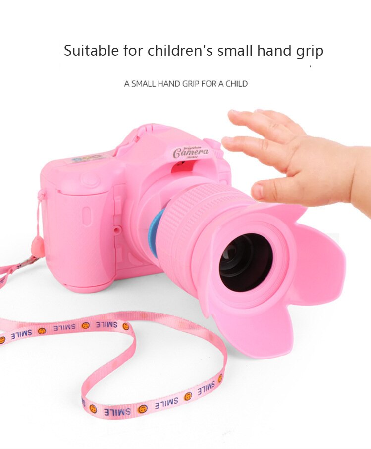  Kids Camera Mini Educational Toys Digital Camera Pretend Play Projection Video Camera  For Children Baby Birthday Gift 