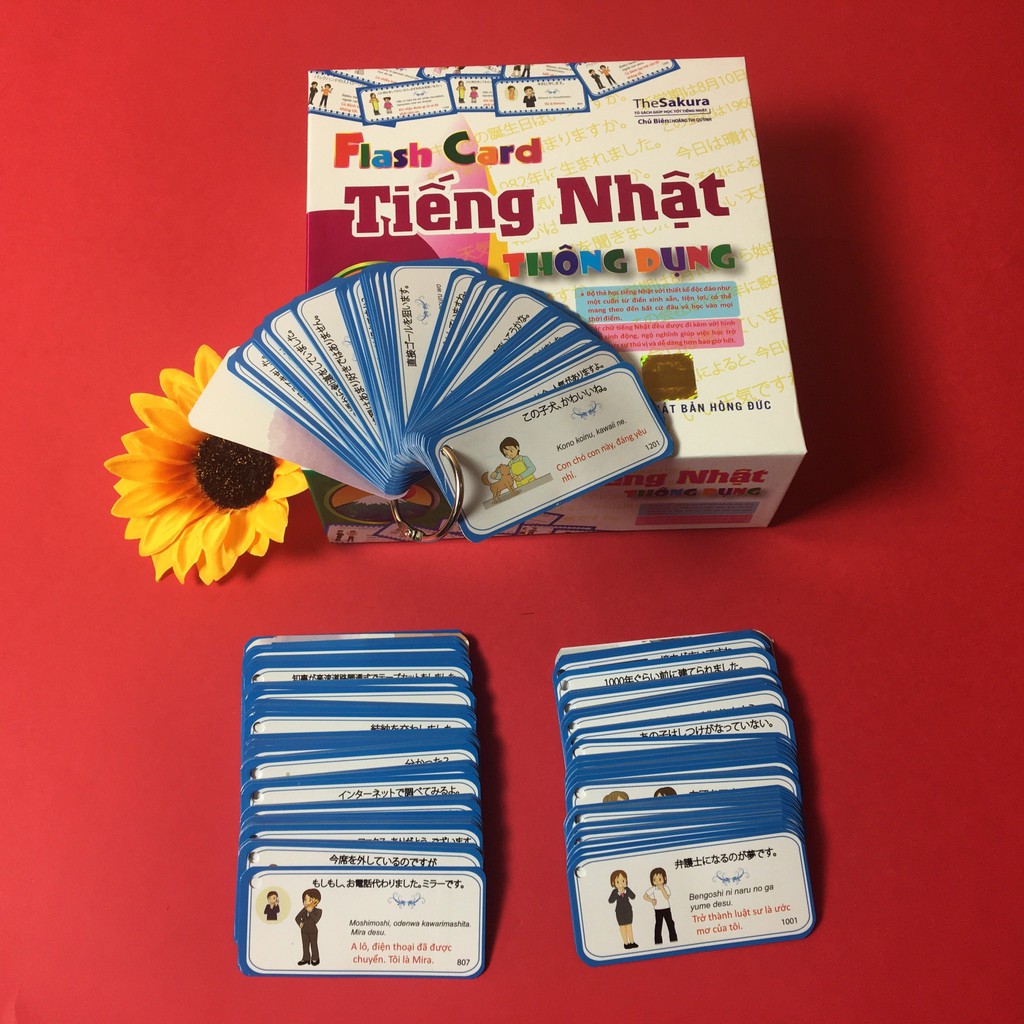 Flashcard Tiếng Nhật Thông Dụng