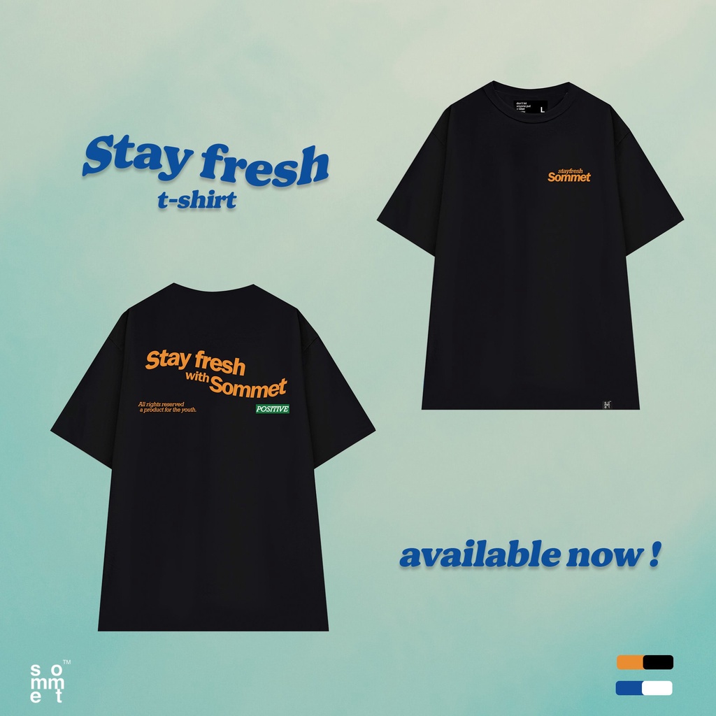 Áo phông cộc tay Stay Fresh - T01