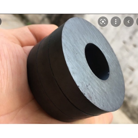 Nam châm đen Ferrite 60x15 lỗ 32mm
