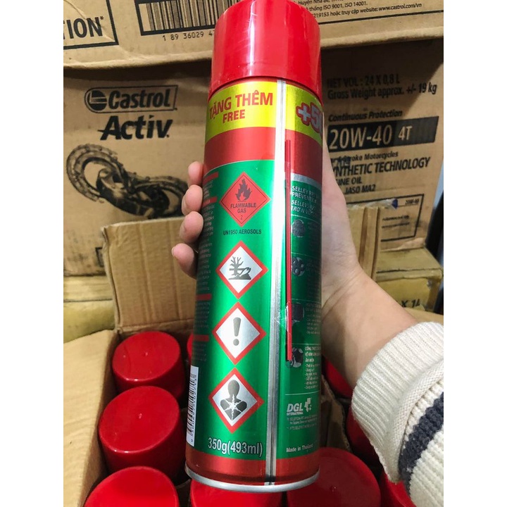 Chai Xịt Chống Rỉ Sét Và Bôi Trơn Selleys Rp7 350G - 493ML HANDTOOL