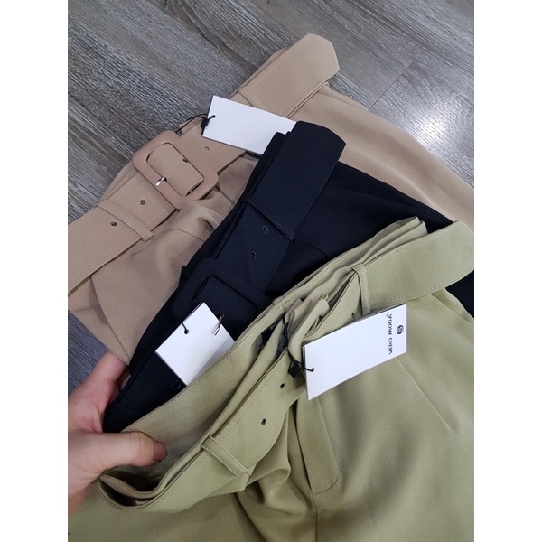 Quần short ve.ro đai bản to vnxk