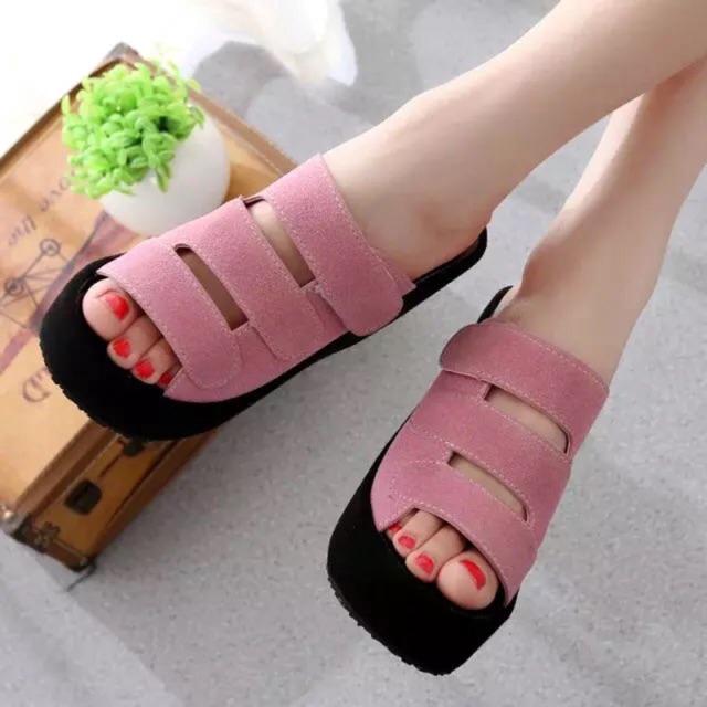 Giày sandal nữ đế xuồng cao