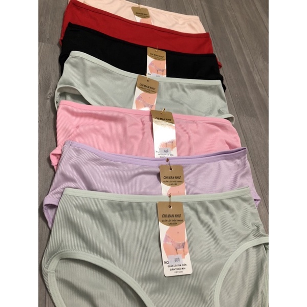 Combo 5 Quần lót bigsize mẫu LO1