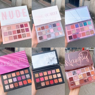 Có sẵn - Bảng phấn mắt Huda Beauty New Nude, Rose Quarzt, Mercury, Naughty, Rose Gold, Desert Dusk