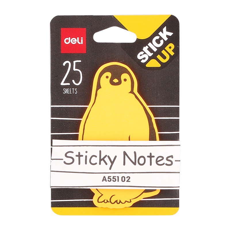 Giấy Note Hình Động Vật - Sticky Note DELI | A55102