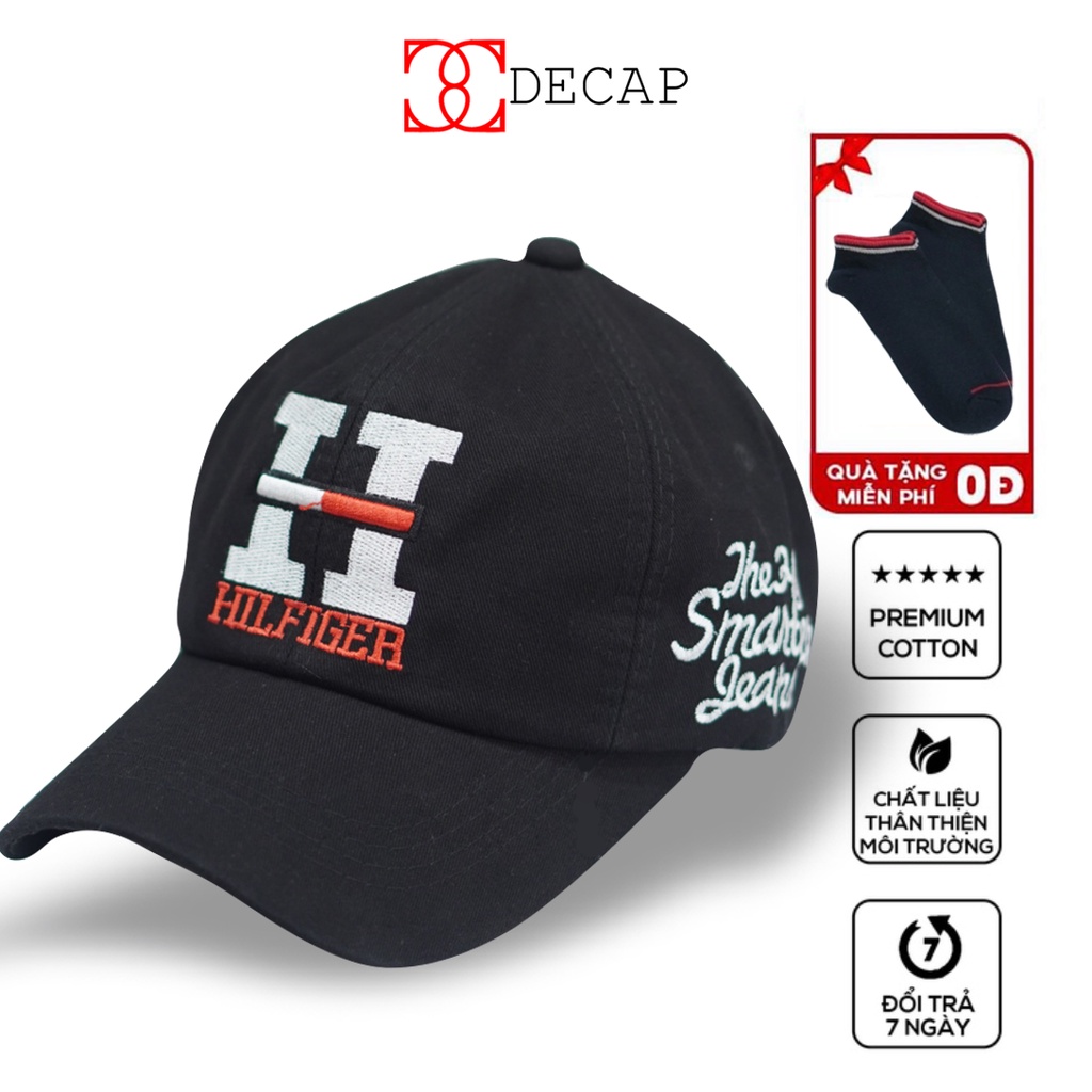 Mũ lưỡi trai ❤️Freeship❤️ Nón lưỡi trai H  - Mũ kết Unisex nam và nữ