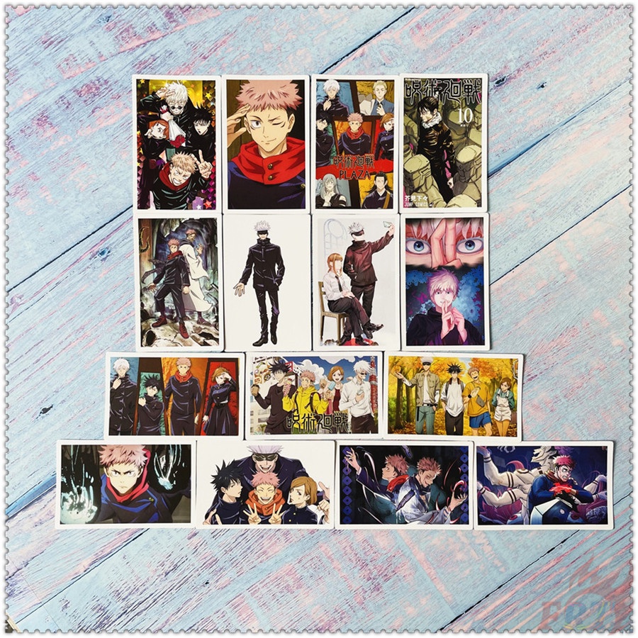 Hộp 30 Cái/ Hộp ✪ Thẻ Ảnh Lomo Hình Jujutsu Kaisen S-1:Anime Itadori Yuji / Fushiguro ✪ Bưu Thiếp Mini Kích Thước 5.5cm*8.8cm Dùng Làm Quà Tặng
