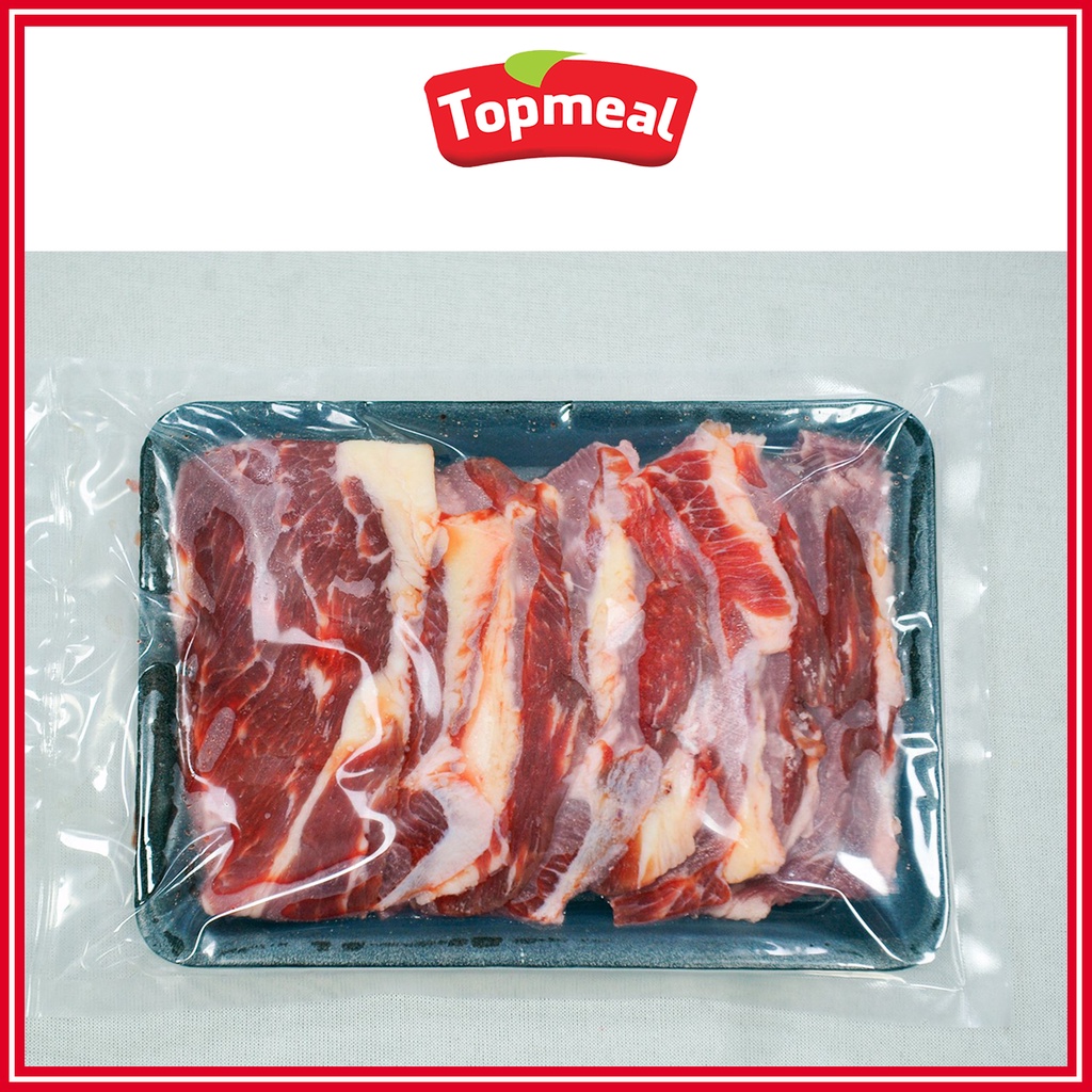 HCM - Gầu bò Topmeal  - Nguyên liệu của các món phở, nướng, xào, ...